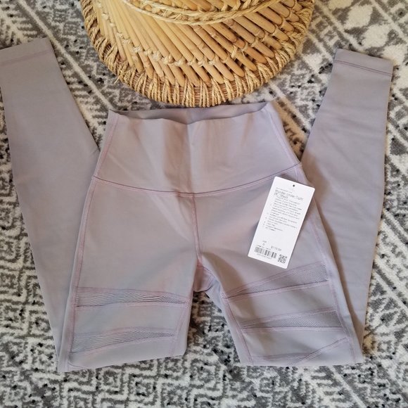 NWT Lululemon Wunder Under Tech Mesh Dark Chrome 6 - Picture 10 of 10